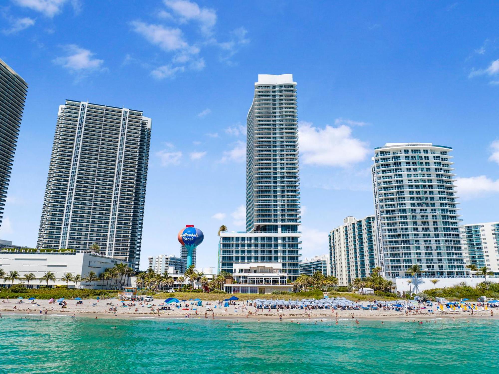 Beachfront Condo With Mesmerizing Views Hollywood Exterior foto
